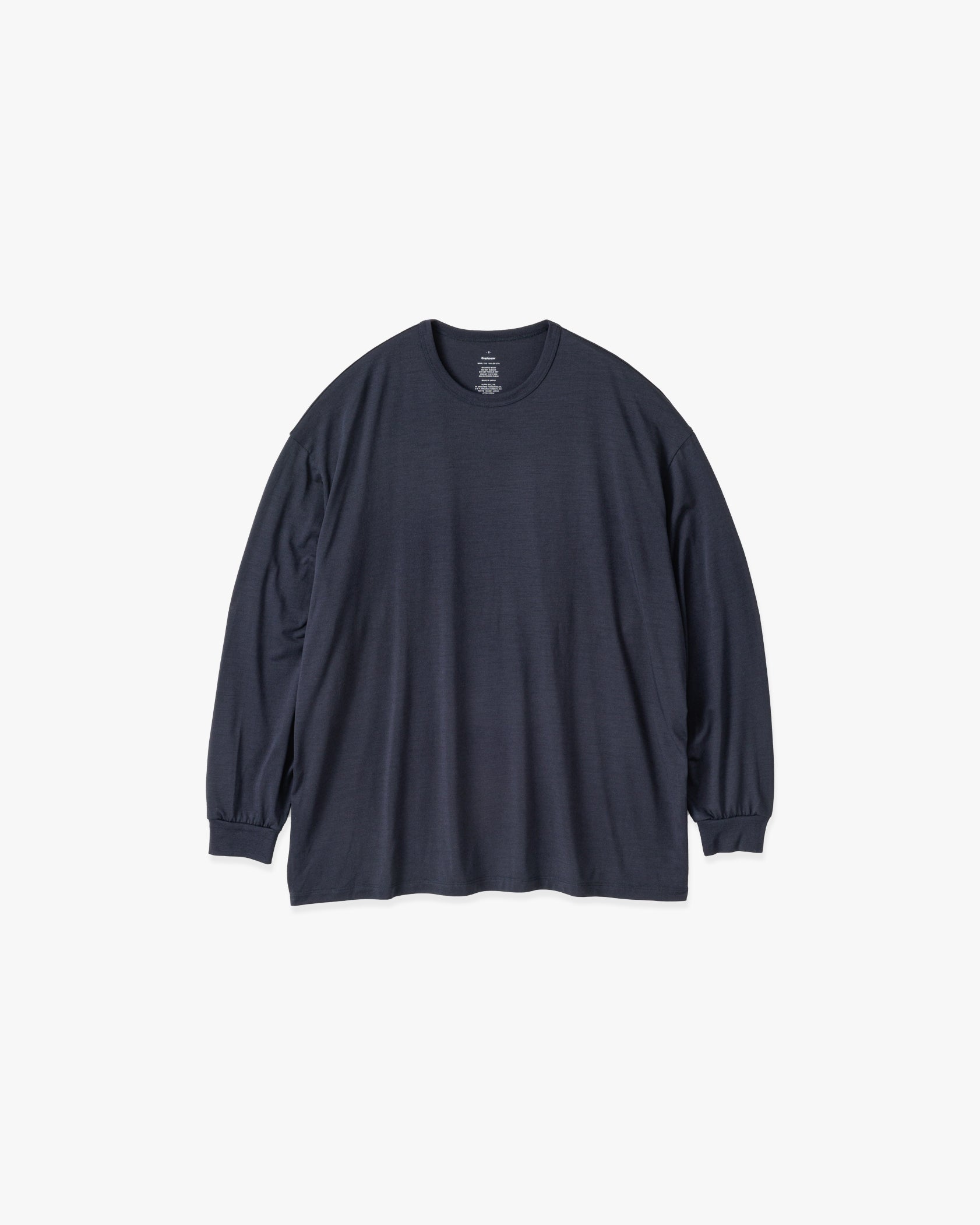 新品未使用 Graphpaper Wool Cordura L/S Tee Wool Cordura L/S Tee