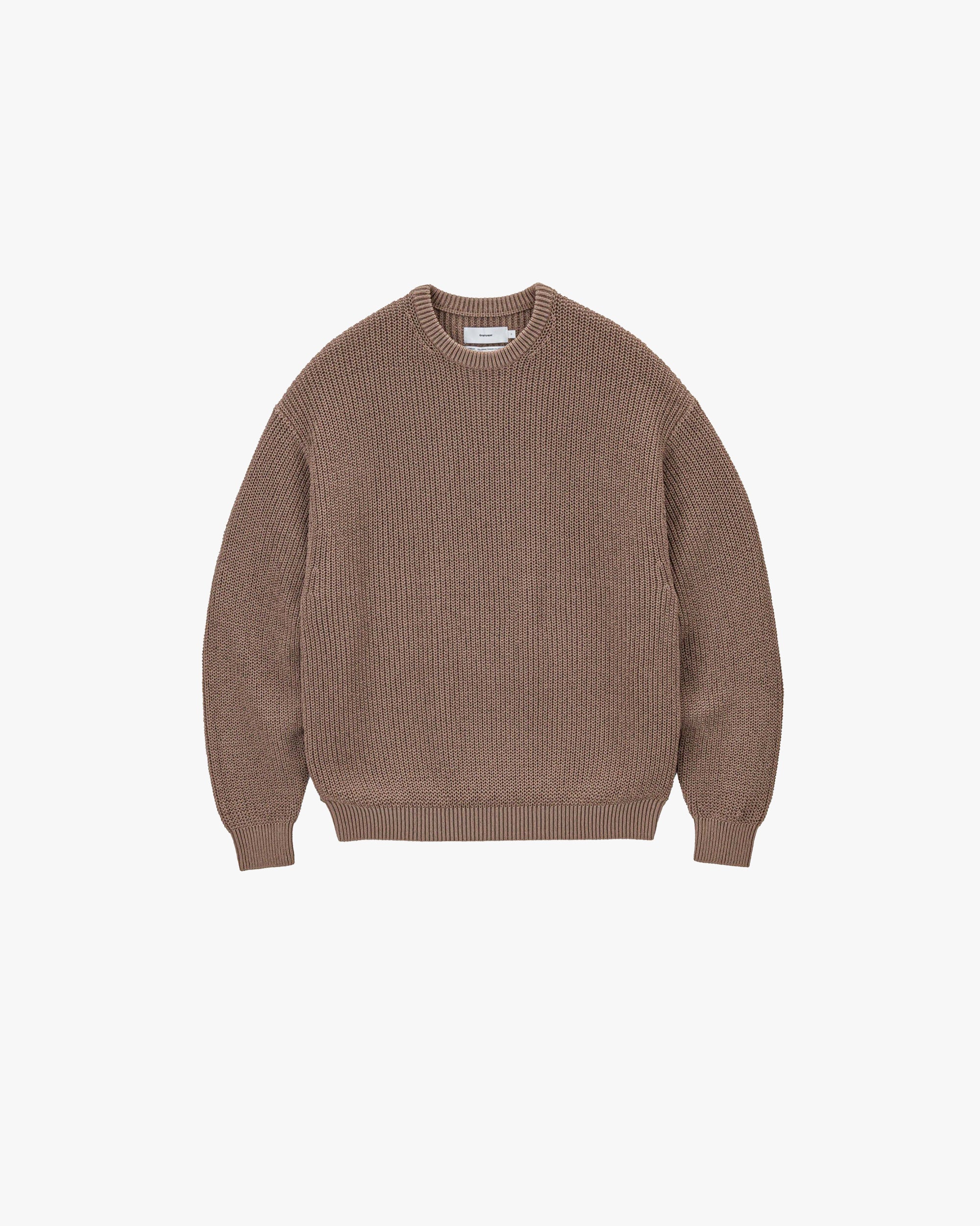 SALE- Coiled Wool Nylon Crew Neck Knit – Graphpaper