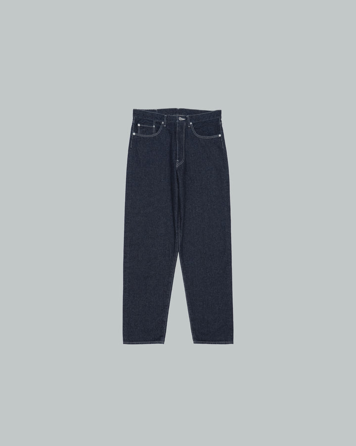 Recycled Cotton Denim Five Pocket Tapered Pants
