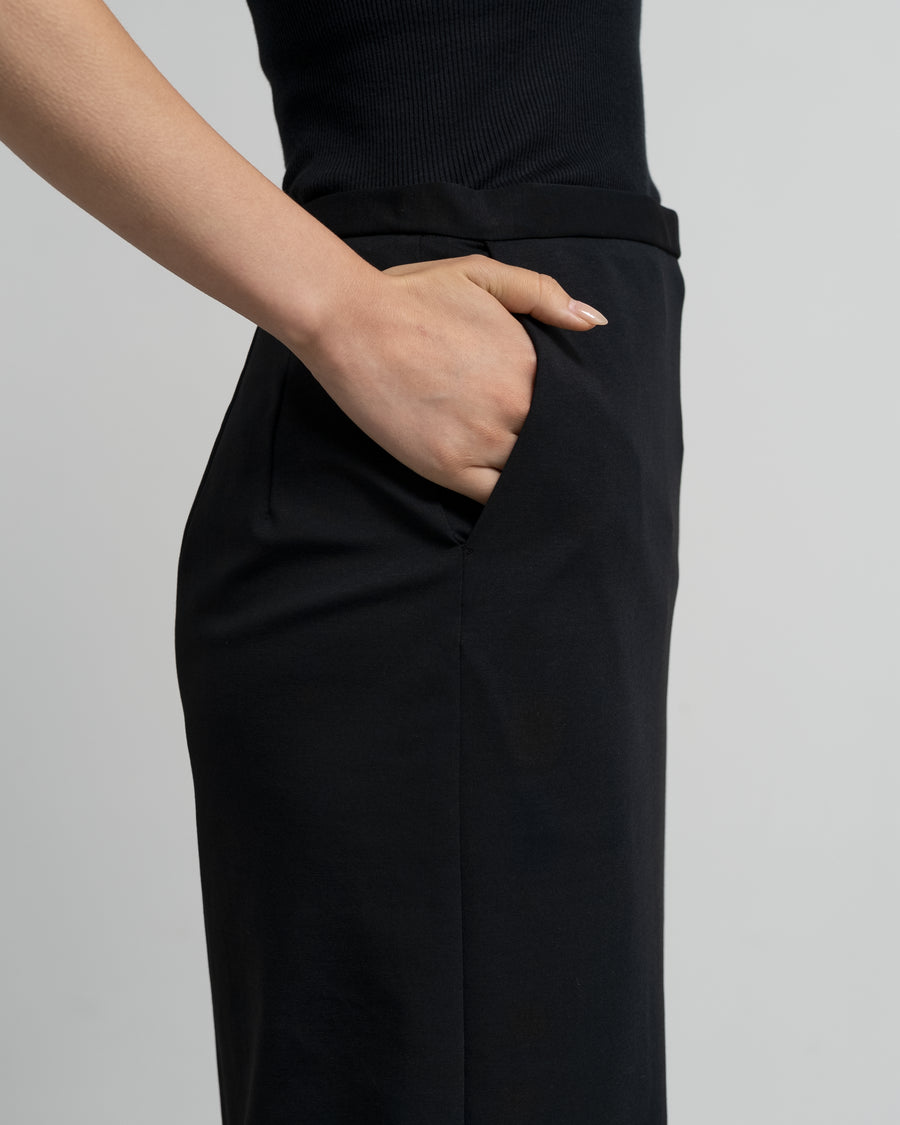 Compact Ponte Easy Pencil Skirt