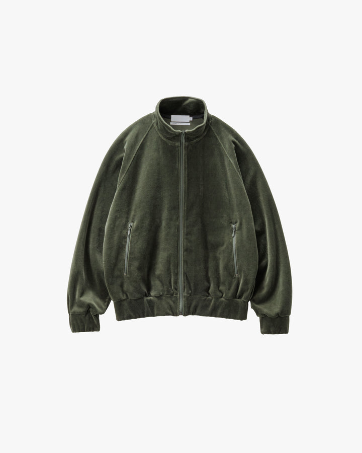 Compact Velour Track Jacket
