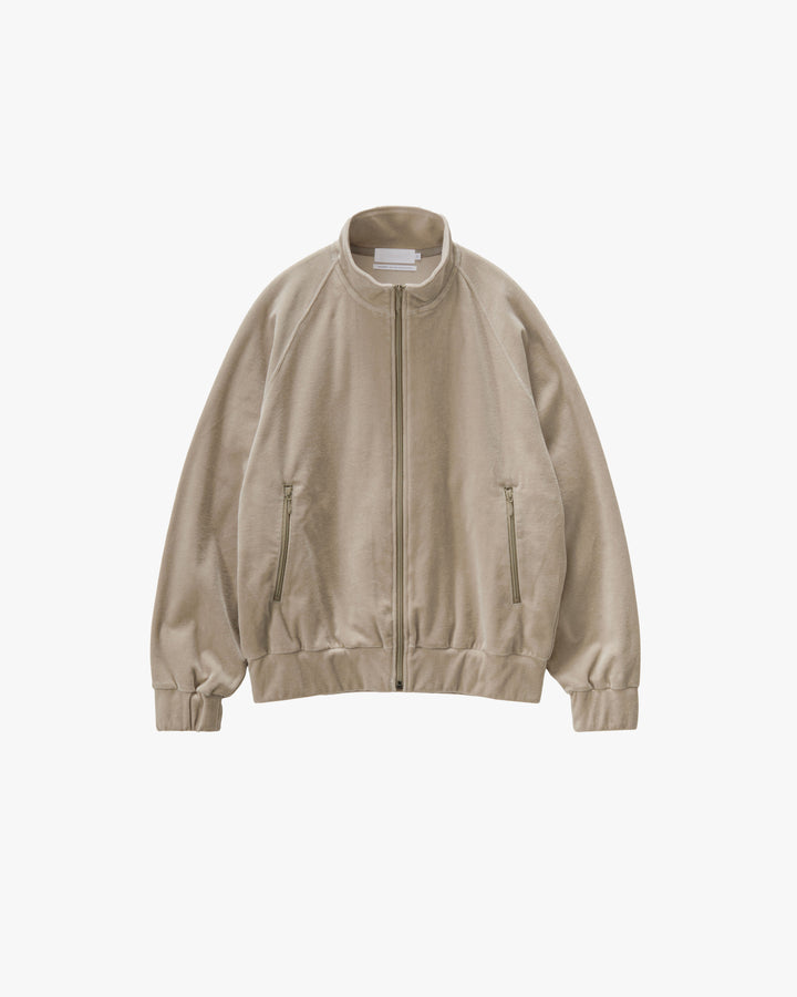 Compact Velour Track Jacket