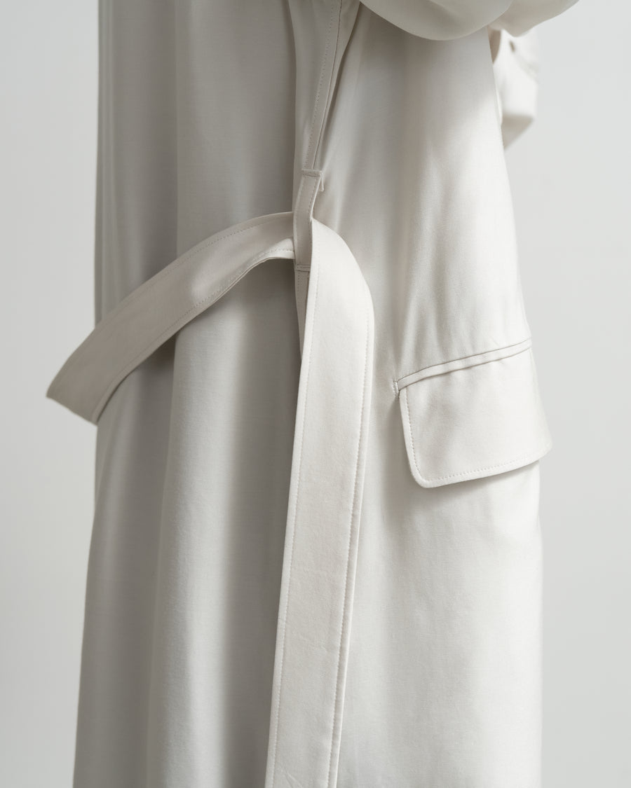 ジャケット・アウター Graphpaper Viscose Cupro Oversized Coat SALE- Viscose Cupro Back Satin Oversized Coat – Graphpaper