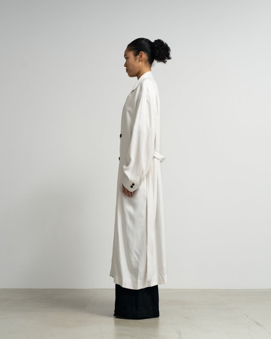 ジャケット・アウター Graphpaper Viscose Cupro Oversized Coat ジャケット・アウター Graphpaper Viscose Cupro Oversized Coat