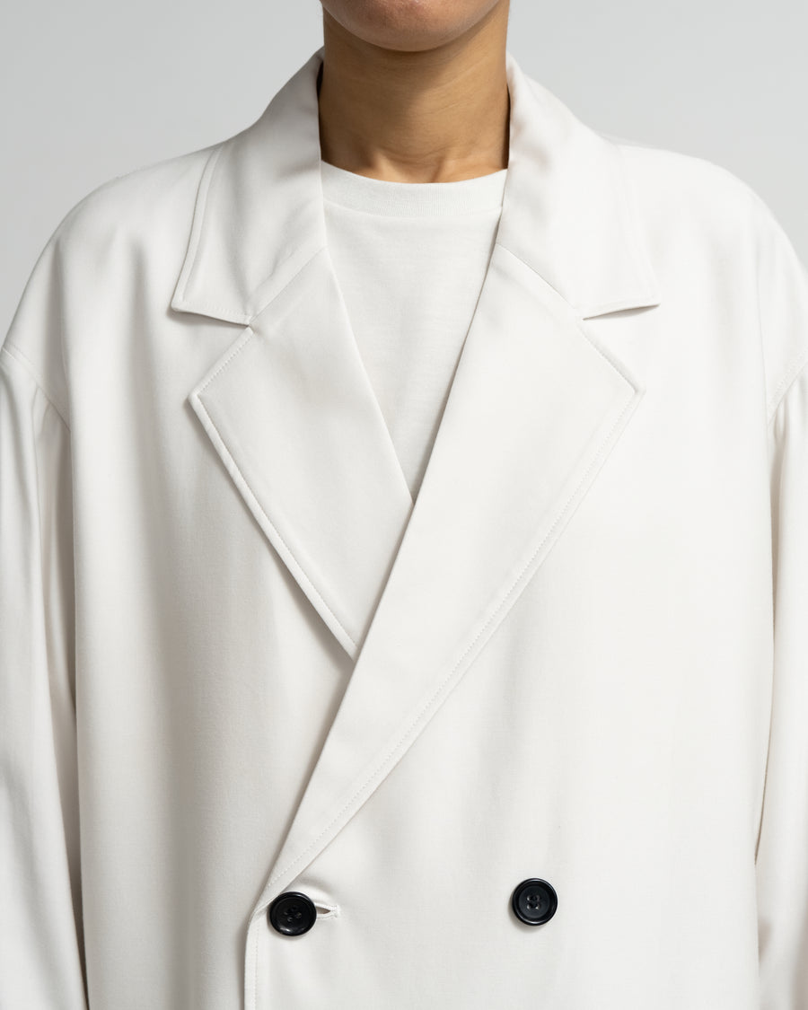 ジャケット・アウター Graphpaper Viscose Cupro Oversized Coat SALE- Viscose Cupro Back Satin Oversized Coat – Graphpaper