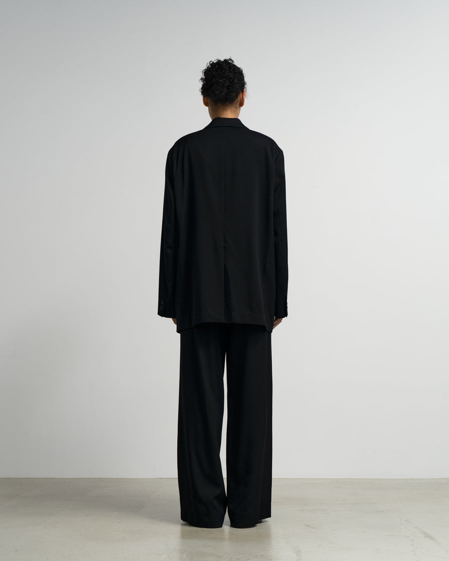 Wool Doeskin Oversized Jacket