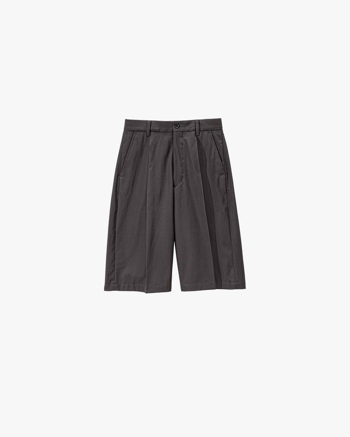 Brushed Cotton Gabardine Shorts