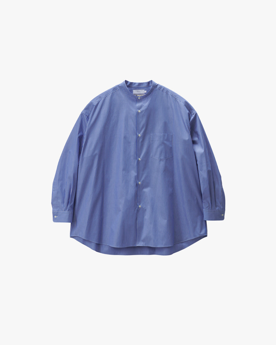 SIDOGRAS L/S Oversized Band Collar Shirt