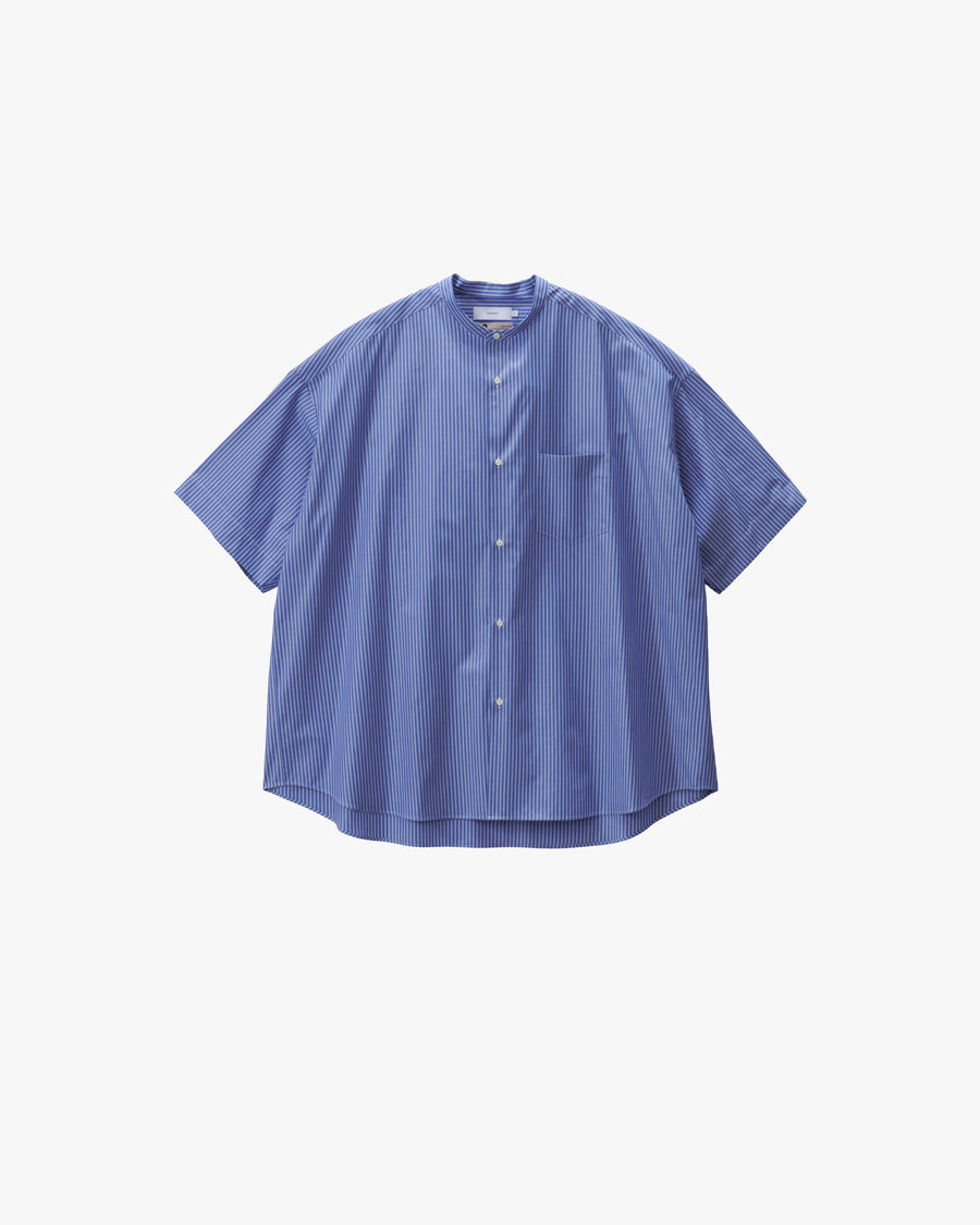 SIDOGRAS S/S Oversized Band Collar Shirt