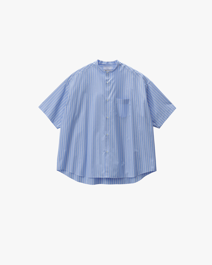SIDOGRAS S/S Oversized Band Collar Shirt