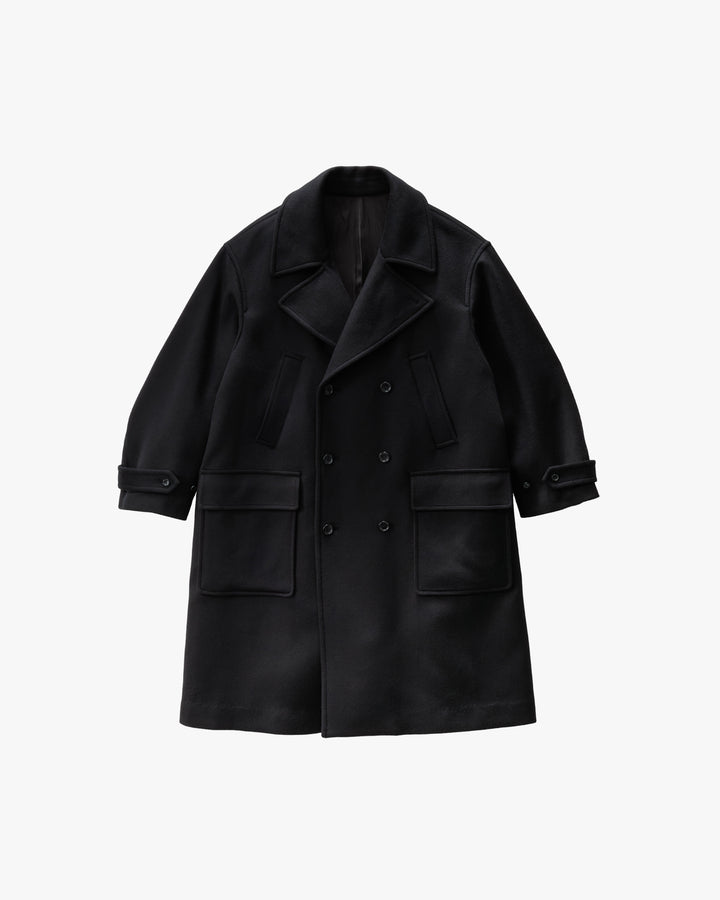 Light Melton Pea Coat