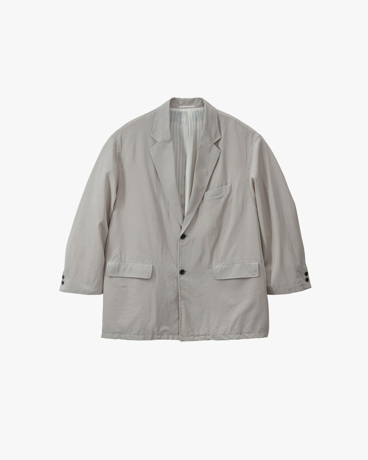 Full Wool Gabardine Oversized Jacket