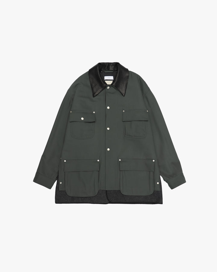 YOKE for Graphpaper WOOL NYLON GABARDINE COVERALL JACKET