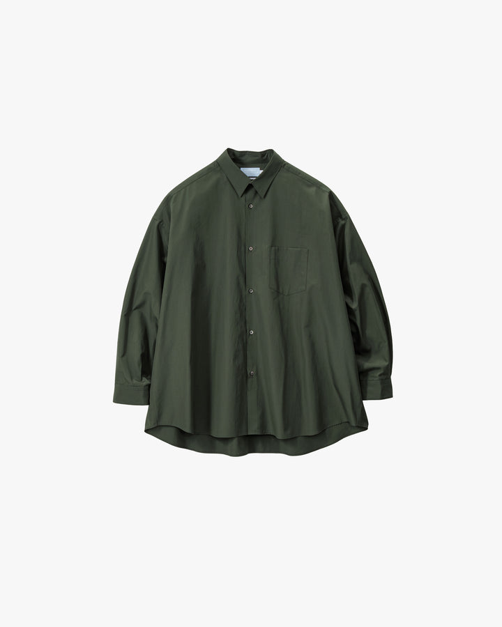 ALUMO for GP L/S Oversized Regular Collar Shirt
