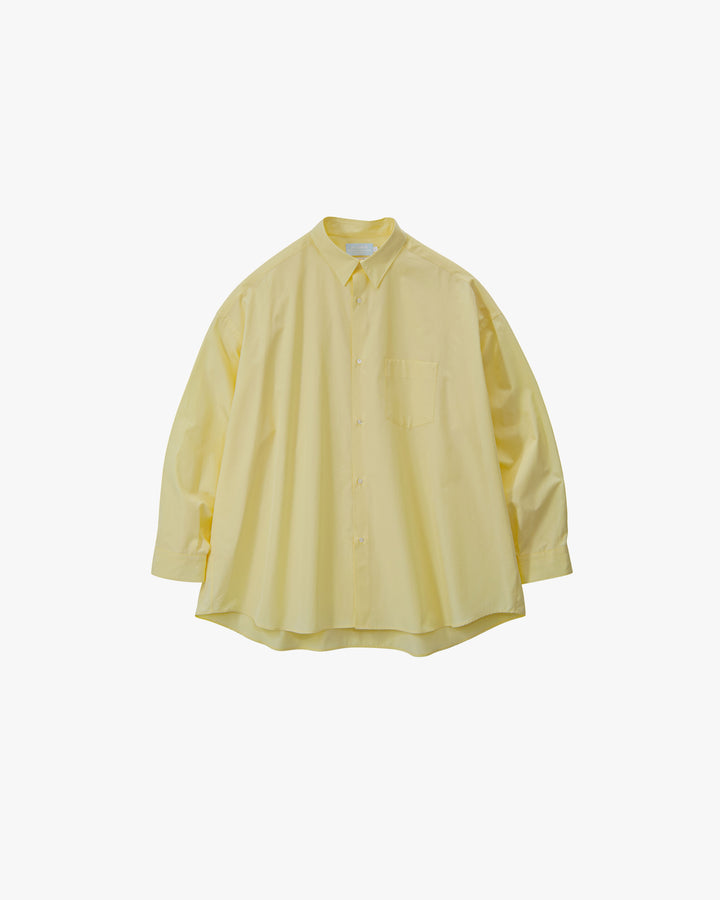 ALUMO for GP L/S Oversized Regular Collar Shirt