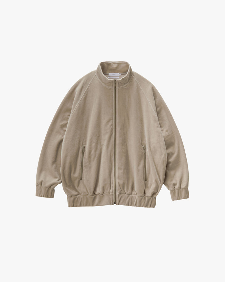Compact Velour Track Jacket