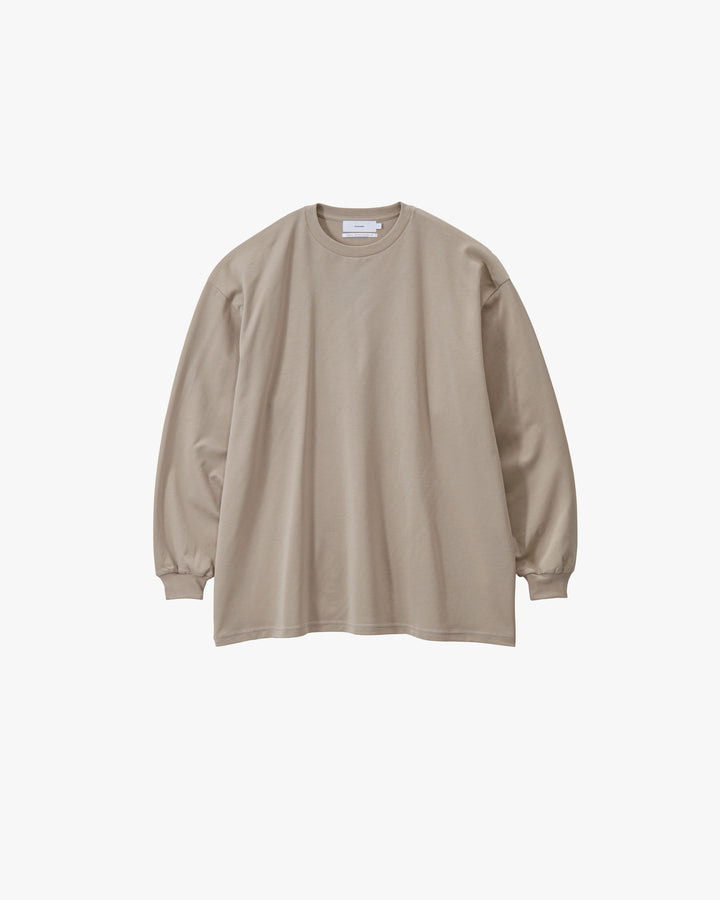 Brushed Mockrody Crew Neck L/S Tee