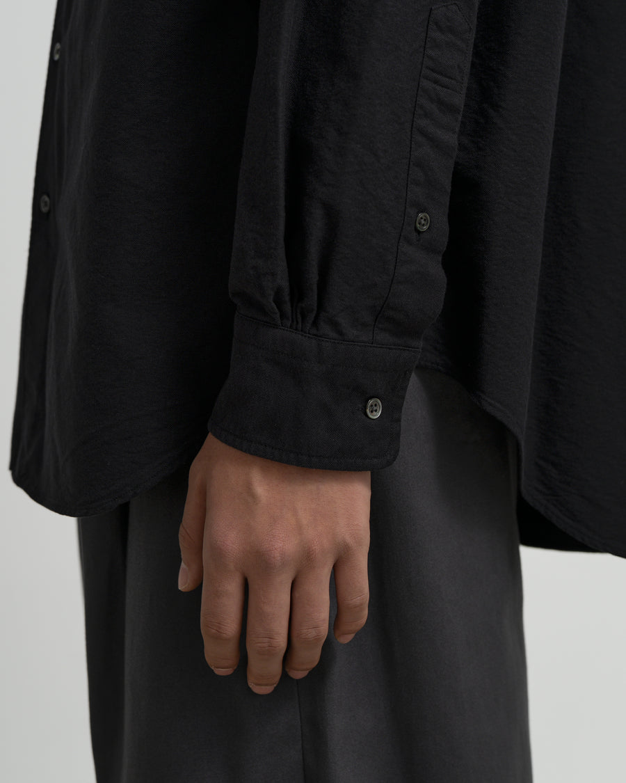 Oxford L/S Band Collar Box Shirt – Graphpaper