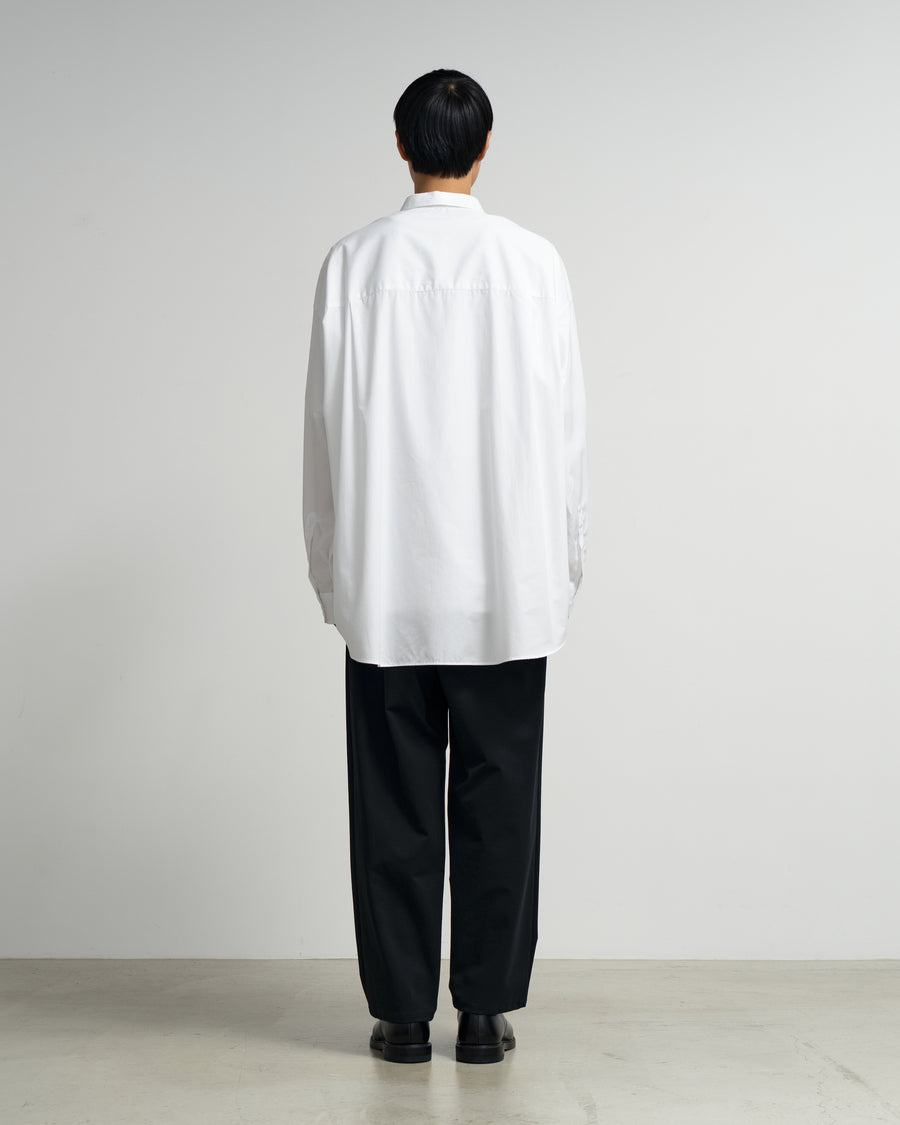 High Count Regular Collar Round Cut Oversized Shirt