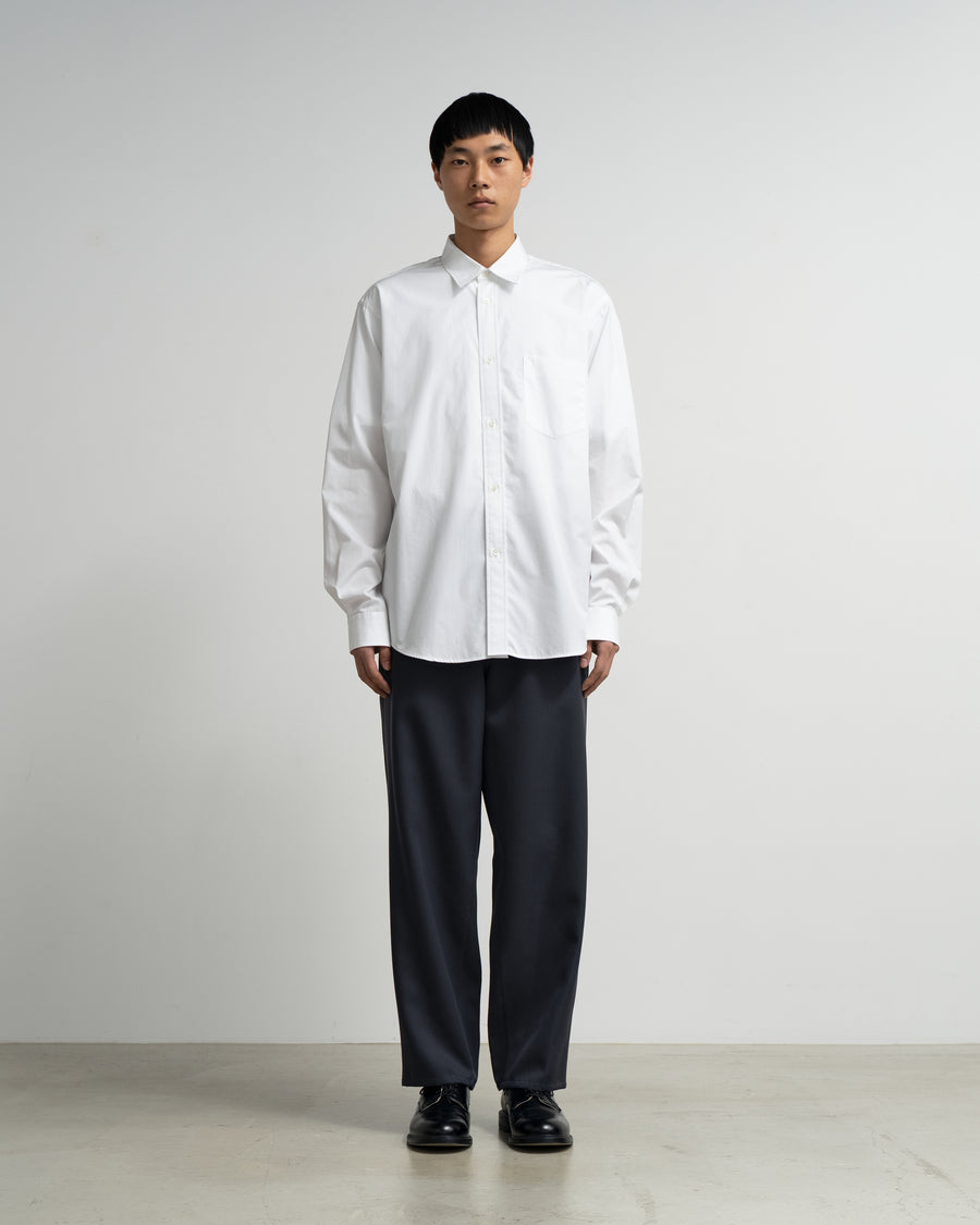 High Count Regular Collar Round Cut Shirt