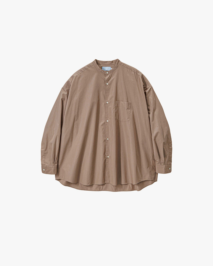 ALUMO for Graphpaper L/S Oversized Band Collar Shirt
