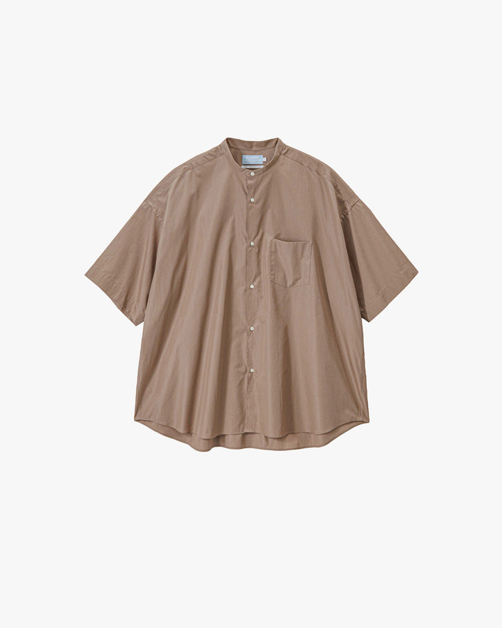 -SALE- ALUMO for Graphpaper S/S Oversized Band Collar Shirt