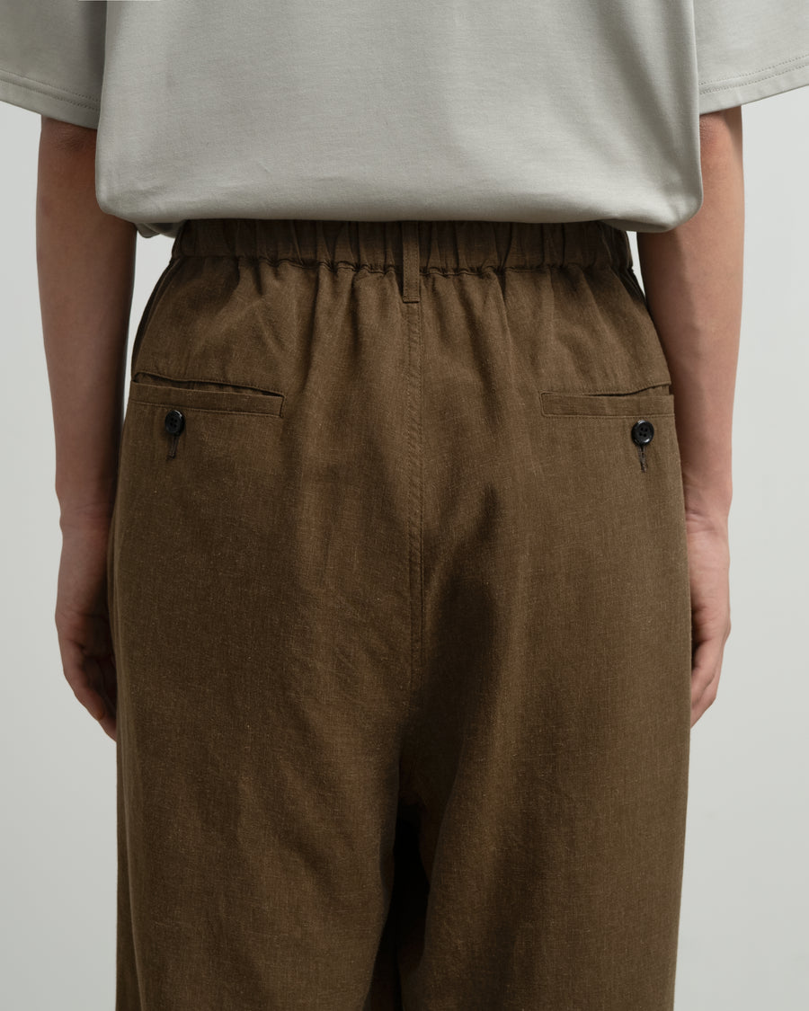 Linen Cupro Oversized Slacks – Graphpaper