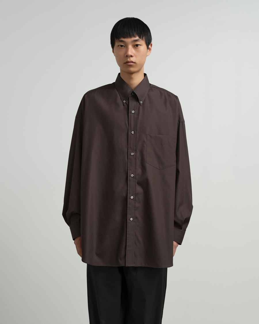 Easy Care Poplin L/S Oversized B.D Shirt – Graphpaper