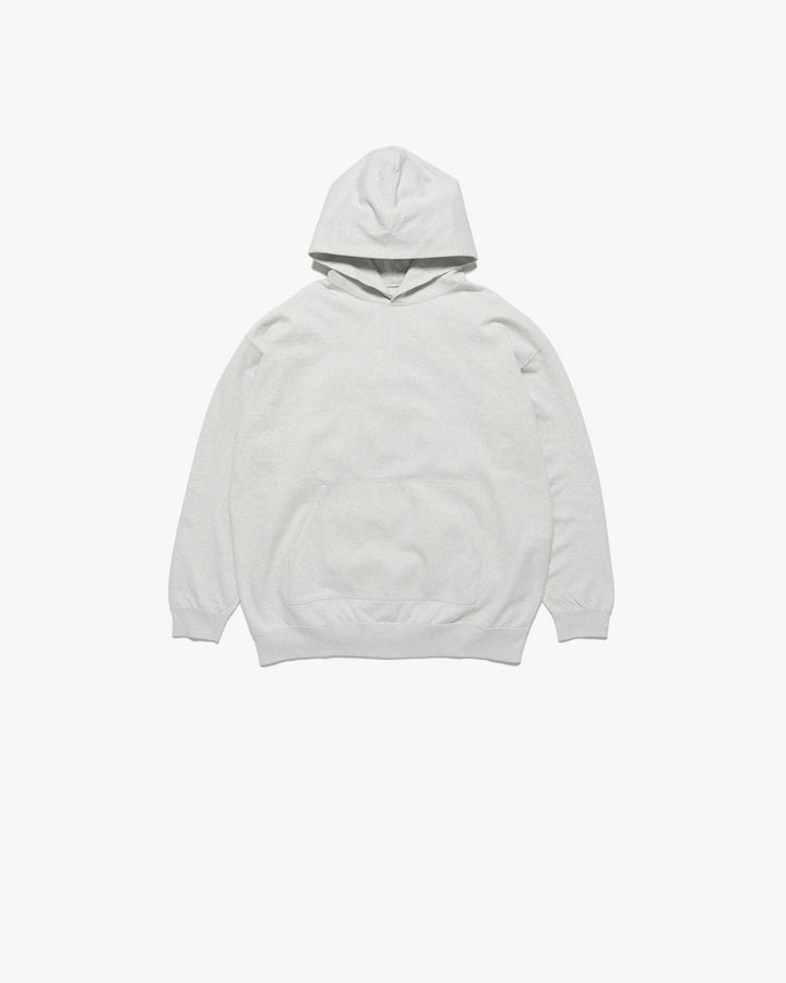 Denim Mix Terry Pullover Hoodie