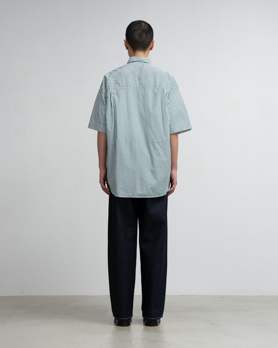 Broad S/S Oversized Regular Collar Shirt