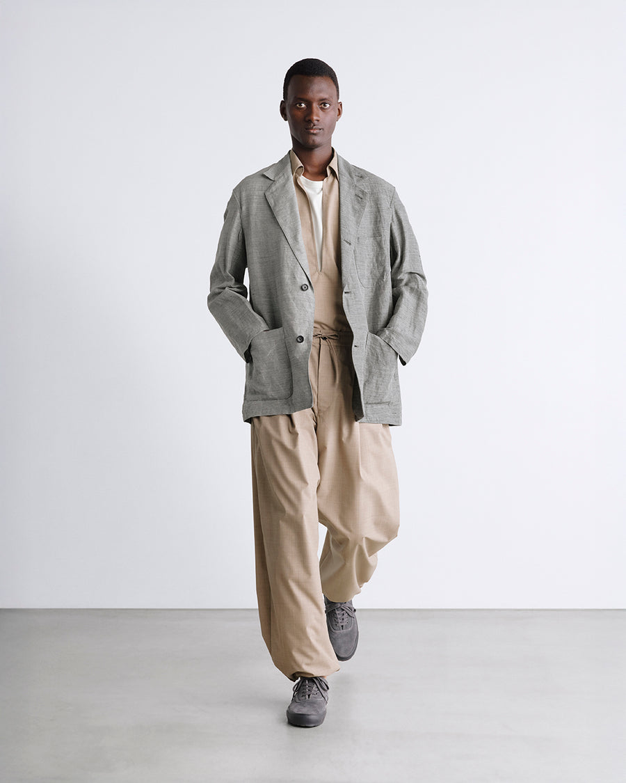 Fine Heather Wool S/S Skipper Shirt – Graphpaper