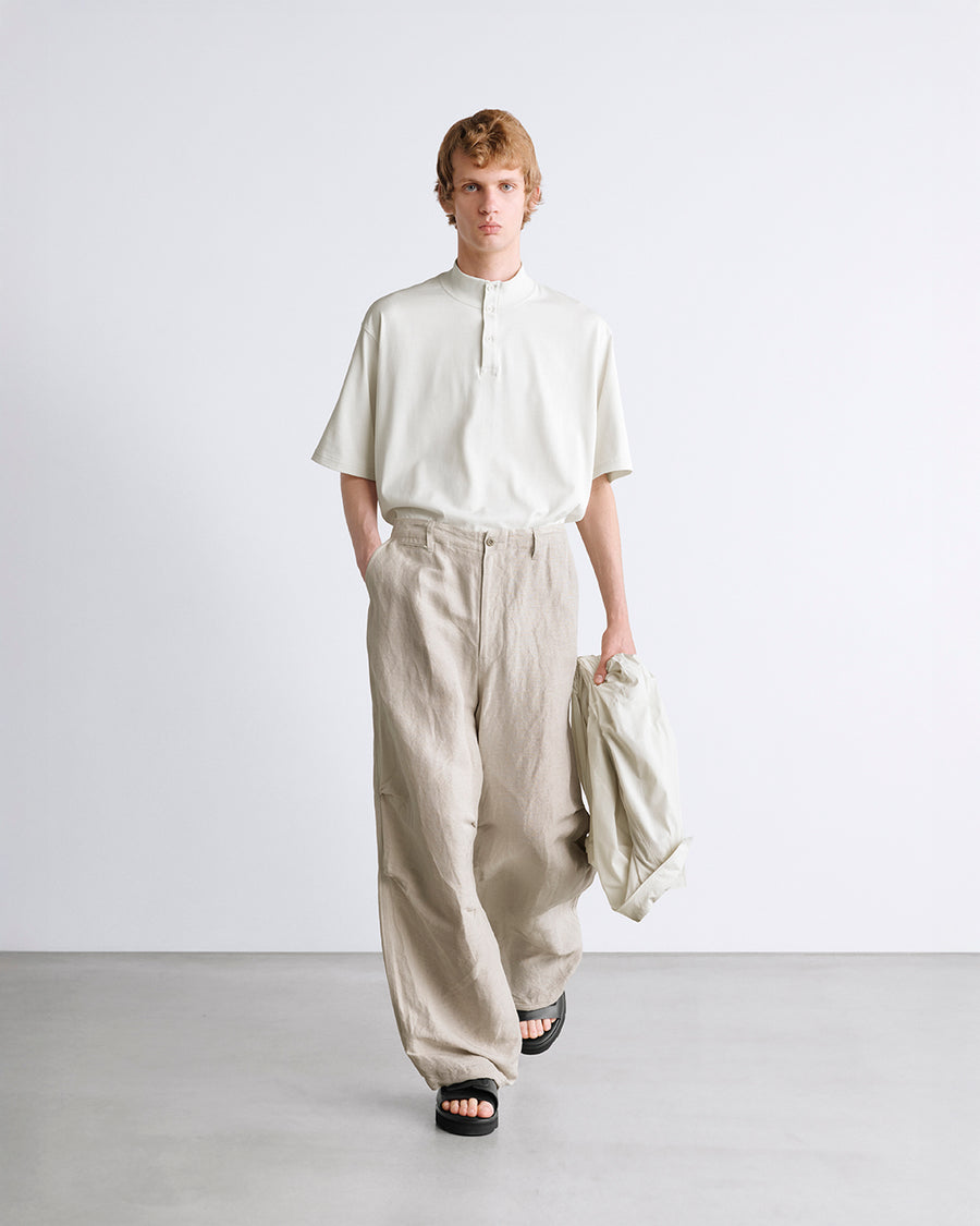 SALE- Linen Cupro Hopsack Military Pants – Graphpaper