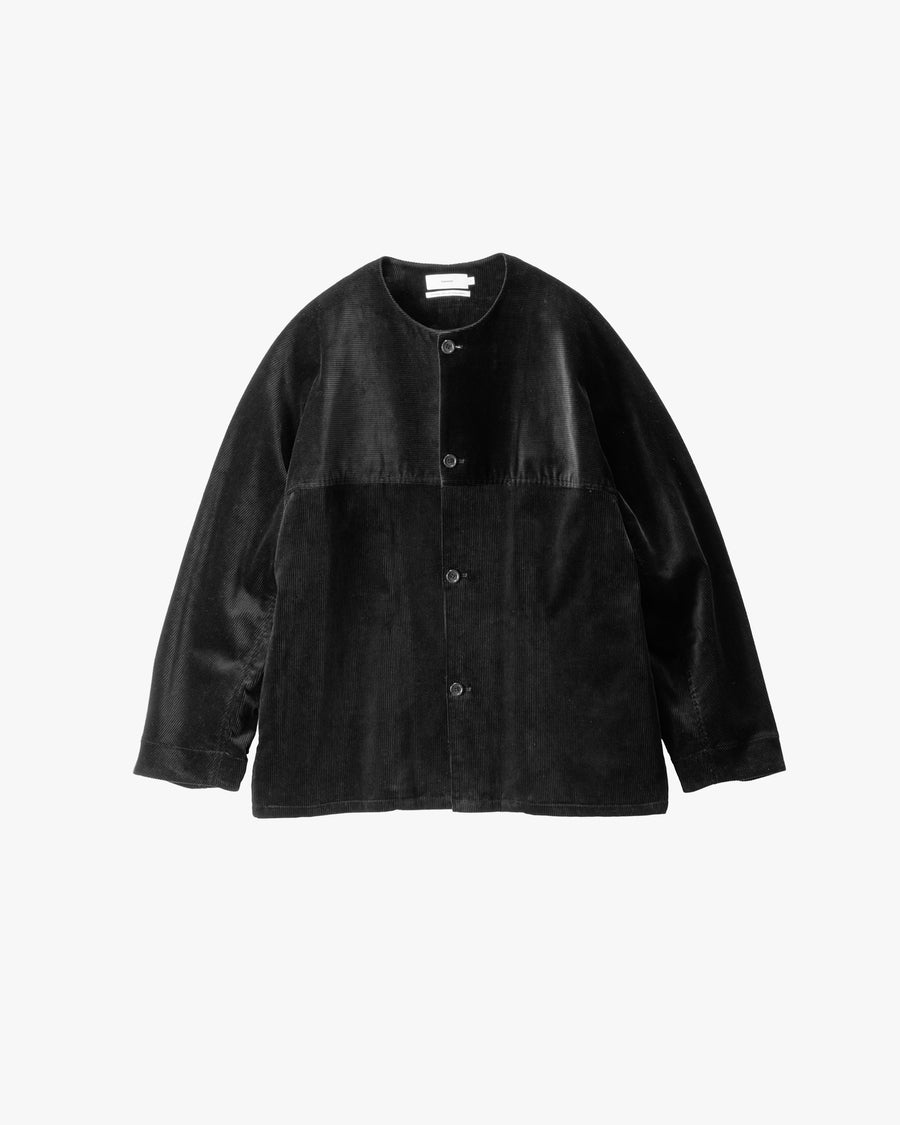Suvin Corduroy Collarless Jacket
