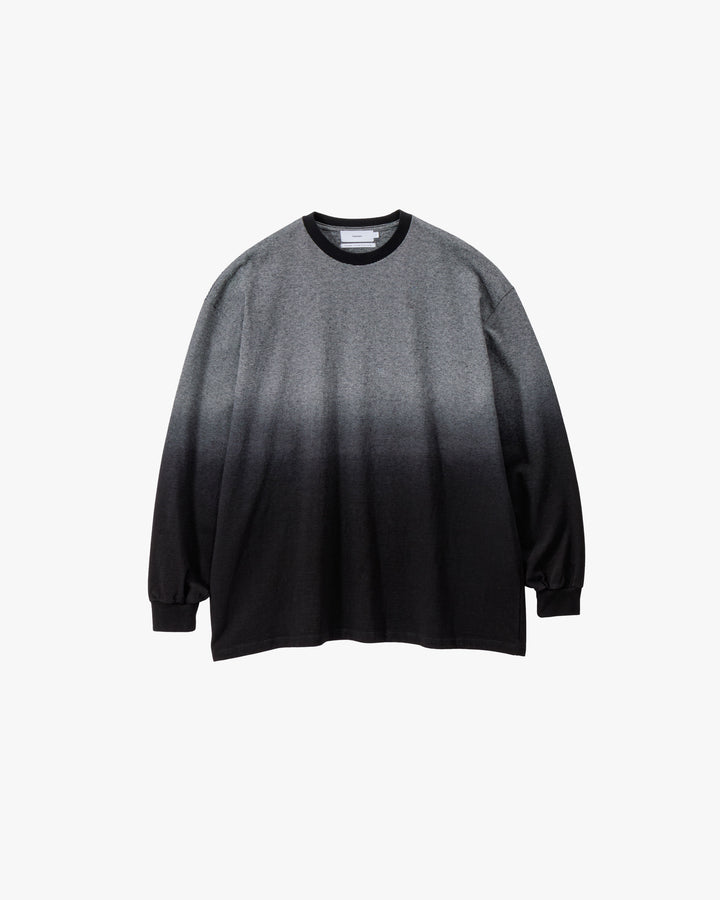Gradient Border Long Sleeve Tee