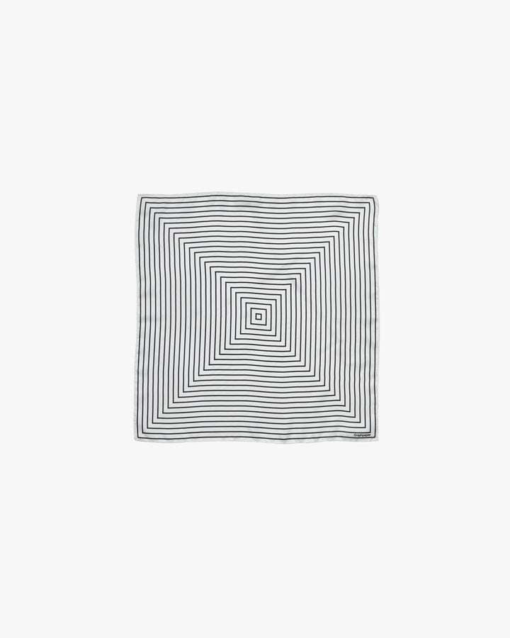 Geometric Silk Scarf