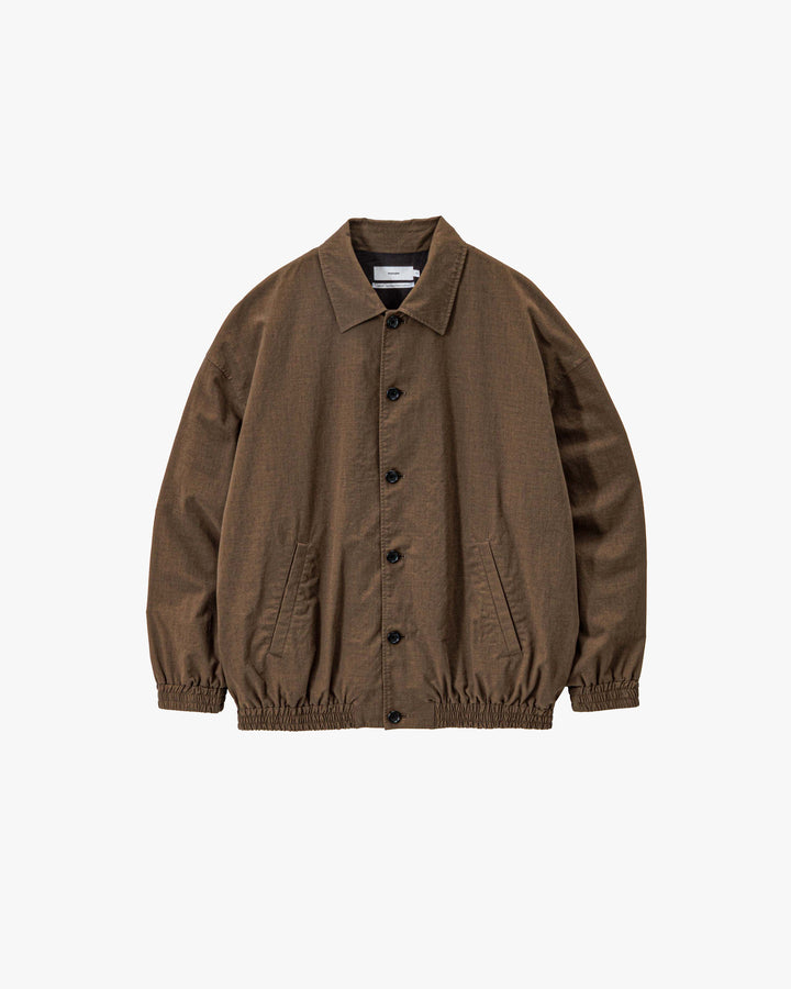 Cotton Wool Poplin Oversized Blouse