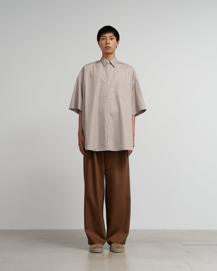 ALUMO for GP S/S Oversized Regular Collar Shirt