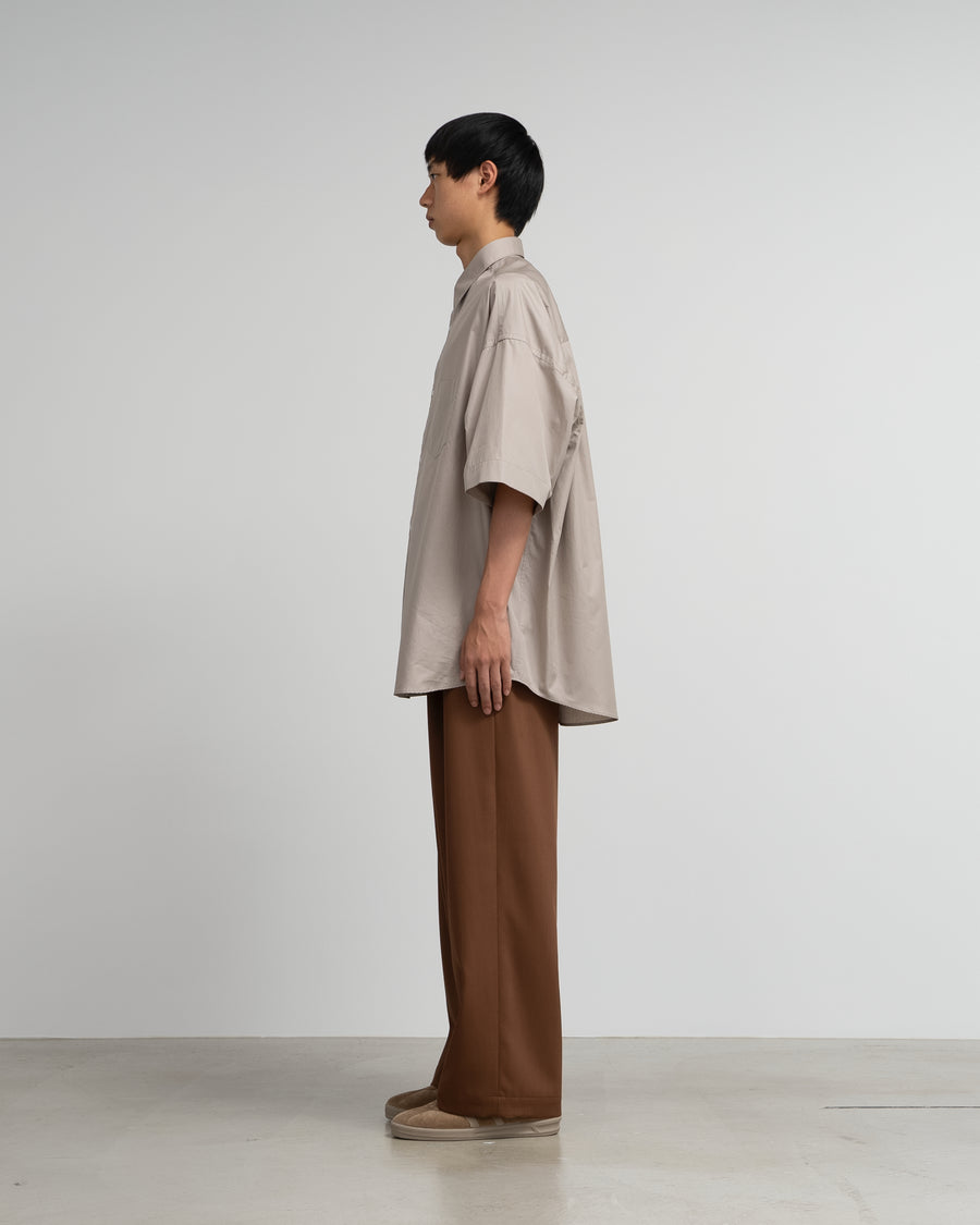 ALUMO for GP S/S Oversized Regular Collar Shirt