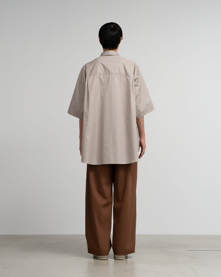 ALUMO for GP S/S Oversized Regular Collar Shirt