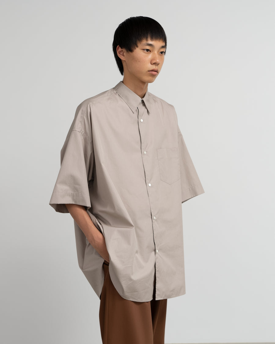 ALUMO for GP S/S Oversized Regular Collar Shirt