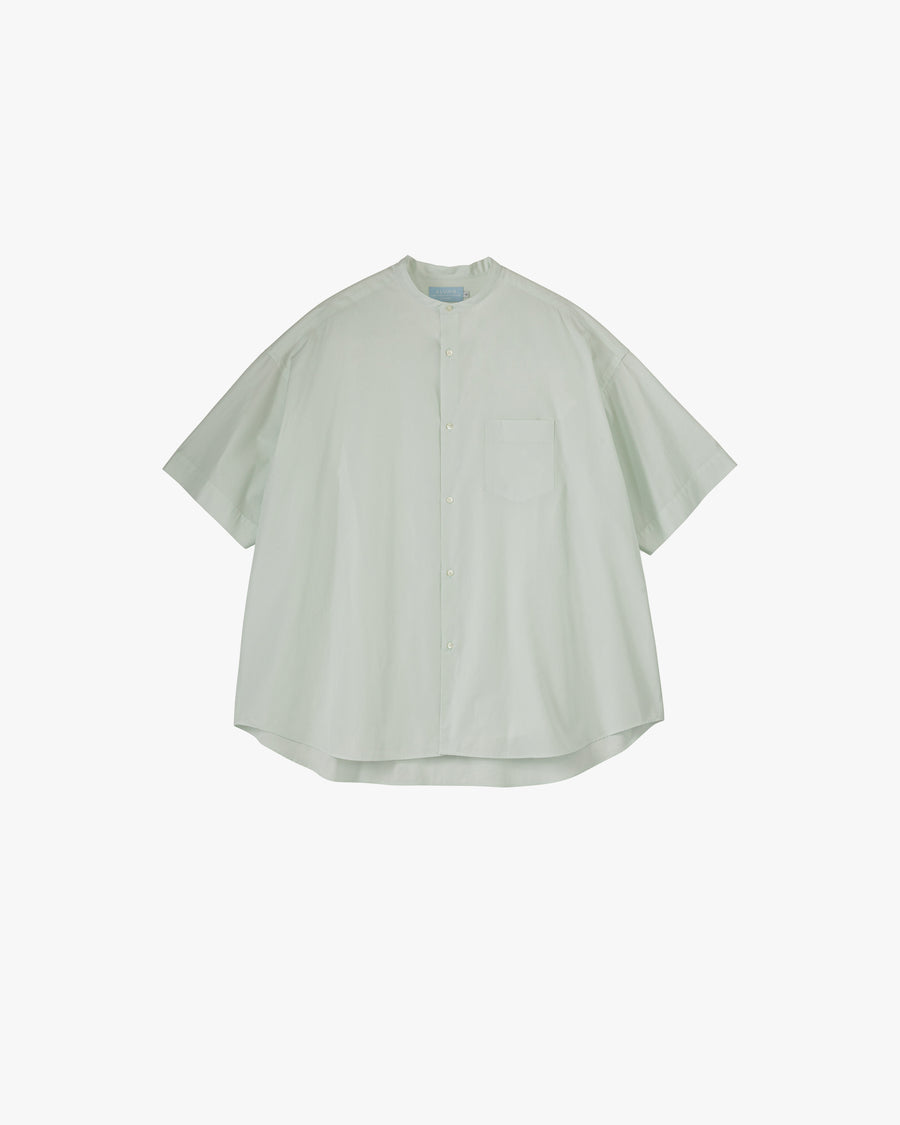 ALUMO for GP S/S Oversized Band Collar Shirt
