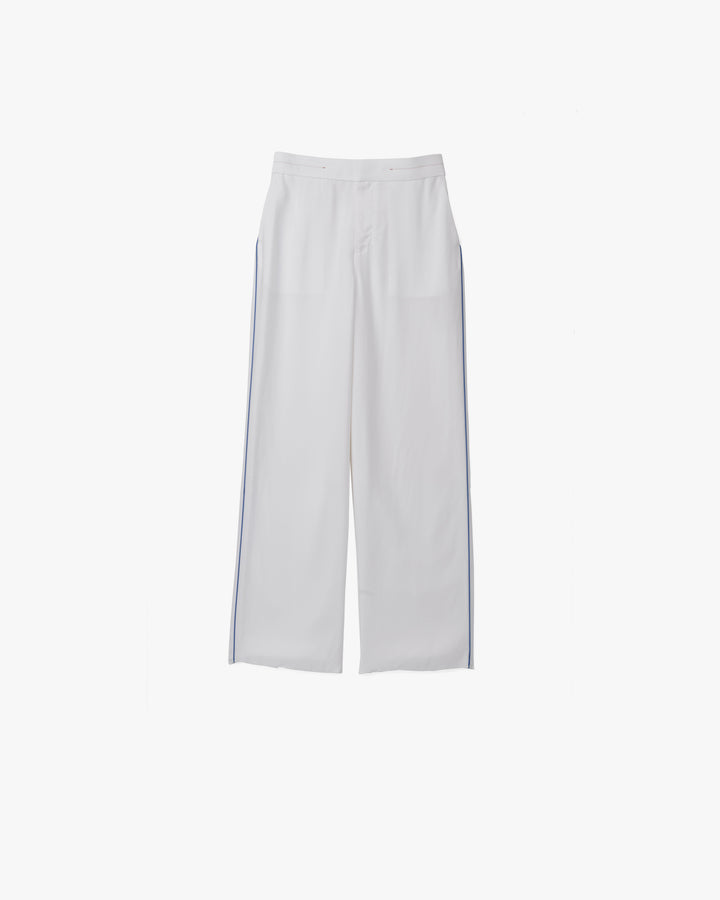 -SALE- Viscose Cupro Side Stripe Pants